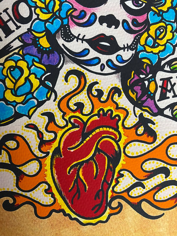 Day of the Dead “Remember Who You Are” Art Print