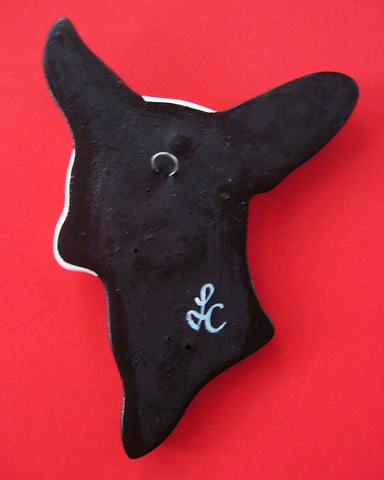 Chihuahua Art Day of the Dead Dog Wall Hanging - Custom Choose Your Own Colors